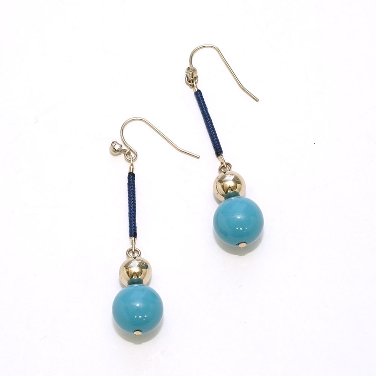 アクリル玉フック下がりピアス   | monamona | 詳細画像2 