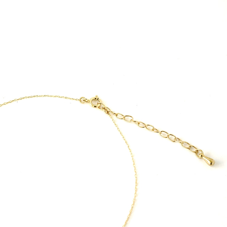 ターコイズ＆カットストーン華奢ネック | monamona | 詳細画像6 