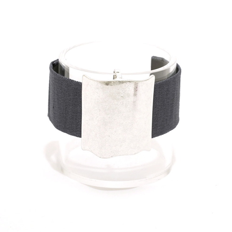 アンティークシルバー | ヘアカフアンティークメタルラップタイプ | monamona