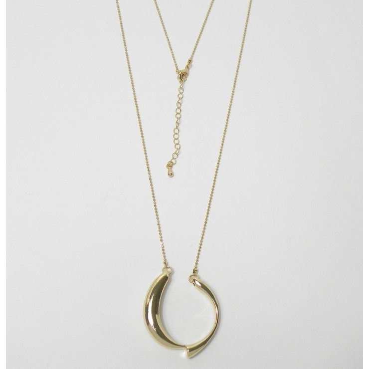 ゴールド | デザインボールチェーンネックレス | monamona