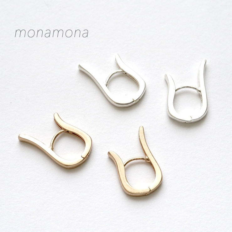 スリムUラインピアス | monamona | 詳細画像1 