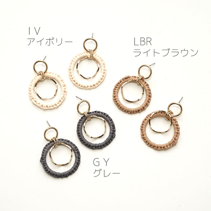 サークル下がりピアス | monamona | 詳細画像2 