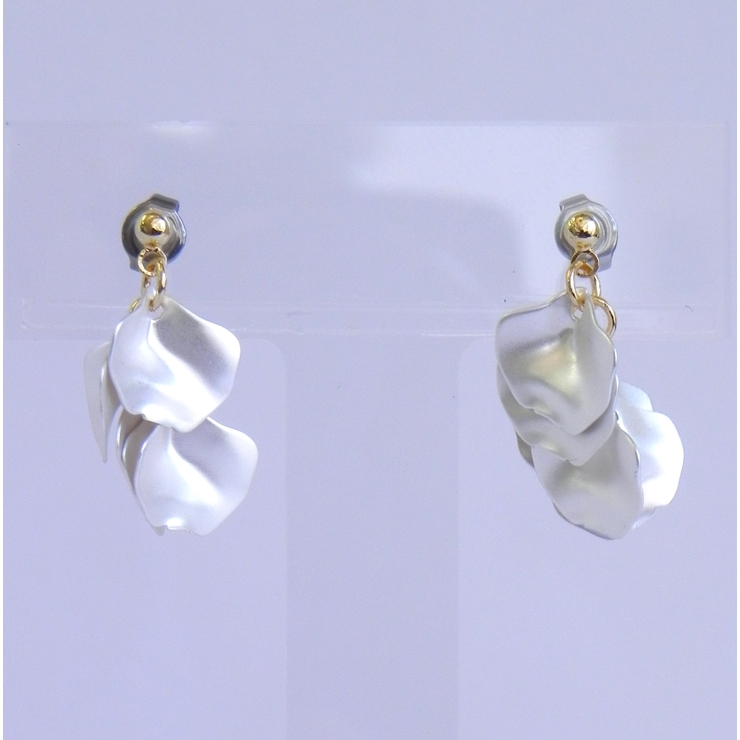 マットシルバー | ピアス | monamona