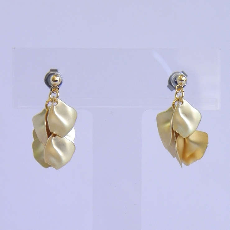 マットゴールド | ピアス | monamona