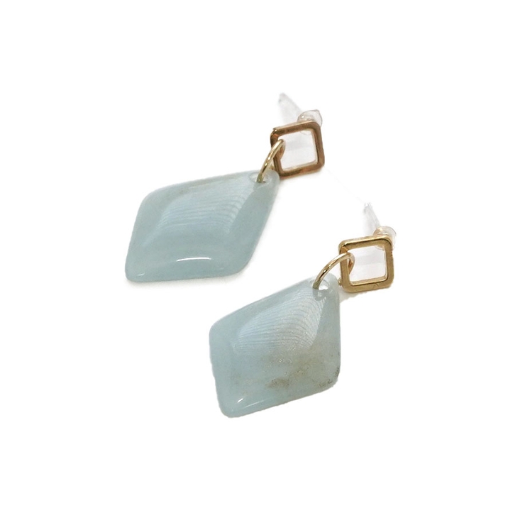 ダイヤモチーフさがりピアス | monamona | 詳細画像6 