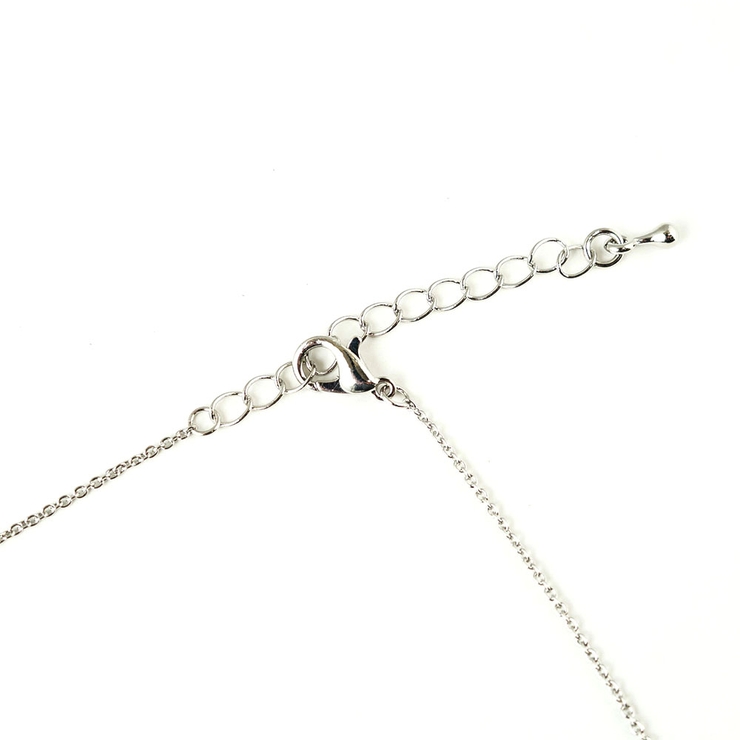 プレートパーツネックレス ラタン 下がり シルバー ゴールド | monamona | 詳細画像4 