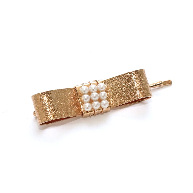 メタルリボンモチーフピン | monamona | 詳細画像3 