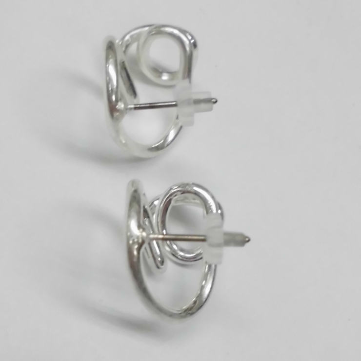 ピアス チタンピアス 変形フープピアス | monamona | 詳細画像4 