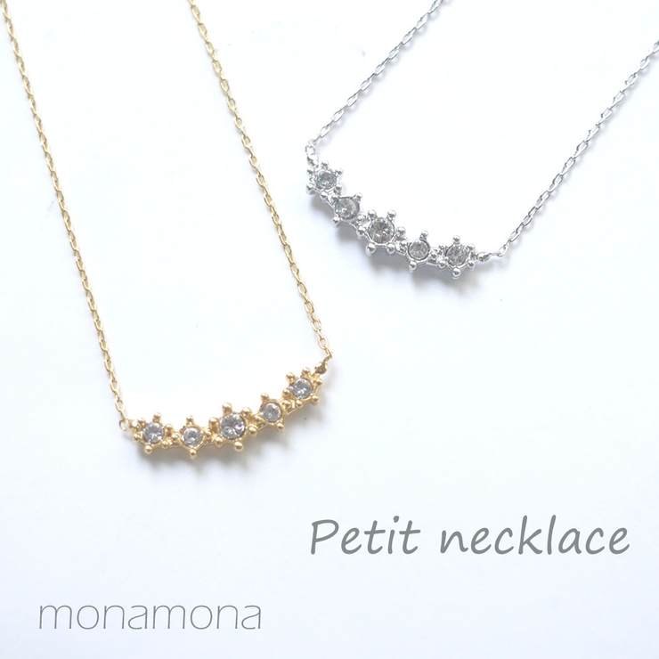 厚メッキストーンネック | monamona | 詳細画像1 