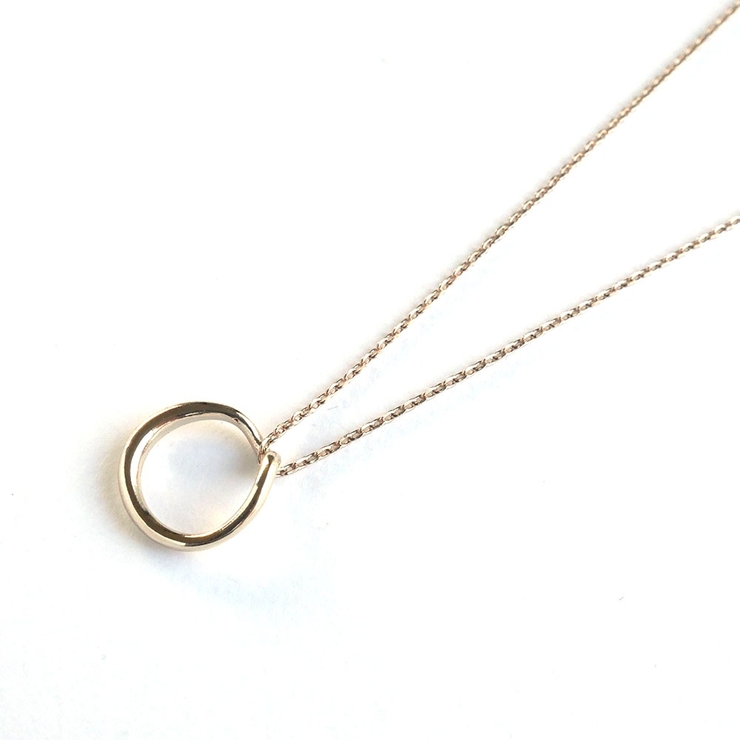 丸型トップロングチェーンネックレス | monamona | 詳細画像8 