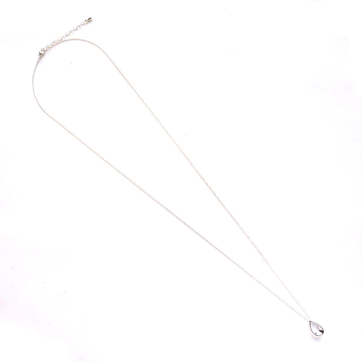 なみだ型トップロングチェーンネックレス | monamona | 詳細画像4 