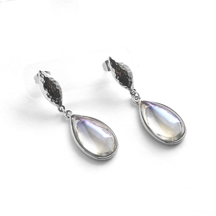 なみだ下がりクリアピアス | monamona | 詳細画像3 