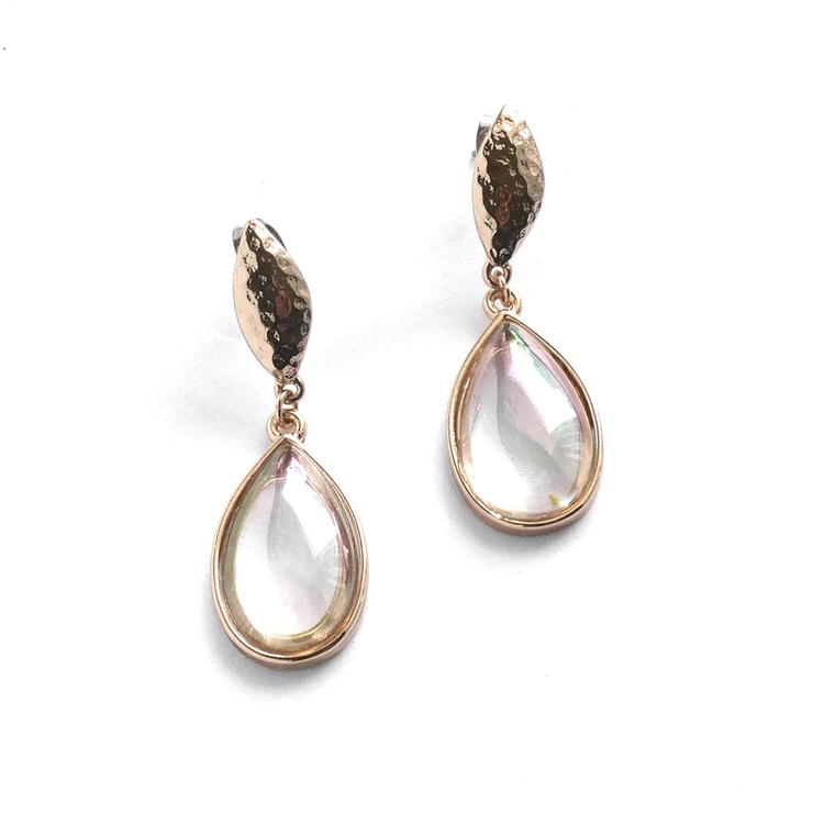 なみだ下がりクリアピアス | monamona | 詳細画像6 