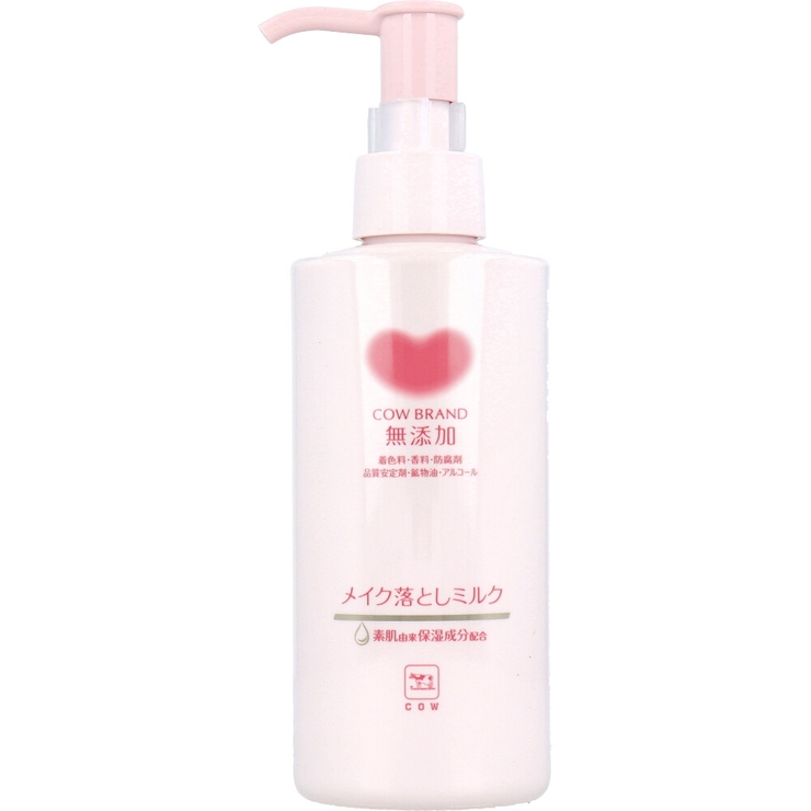 カウブランド 無添加 メイク落としミルク ポンプ付 150ml |  MONOW 公式ショップ | 詳細画像1 