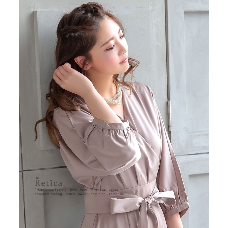 ツイストパール×ビジューショートネックレス パーティードレス小物 結婚式小物 | Retica | 詳細画像7 