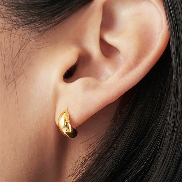 サージカルステンレス ニッケルフリー 14金コーティング | M.Y.A. | 詳細画像2 