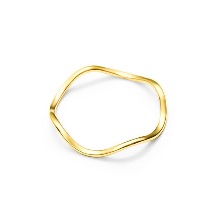 金属アレルギー対応 華奢リング ウェーブリング | M.Y.A. | 詳細画像2 