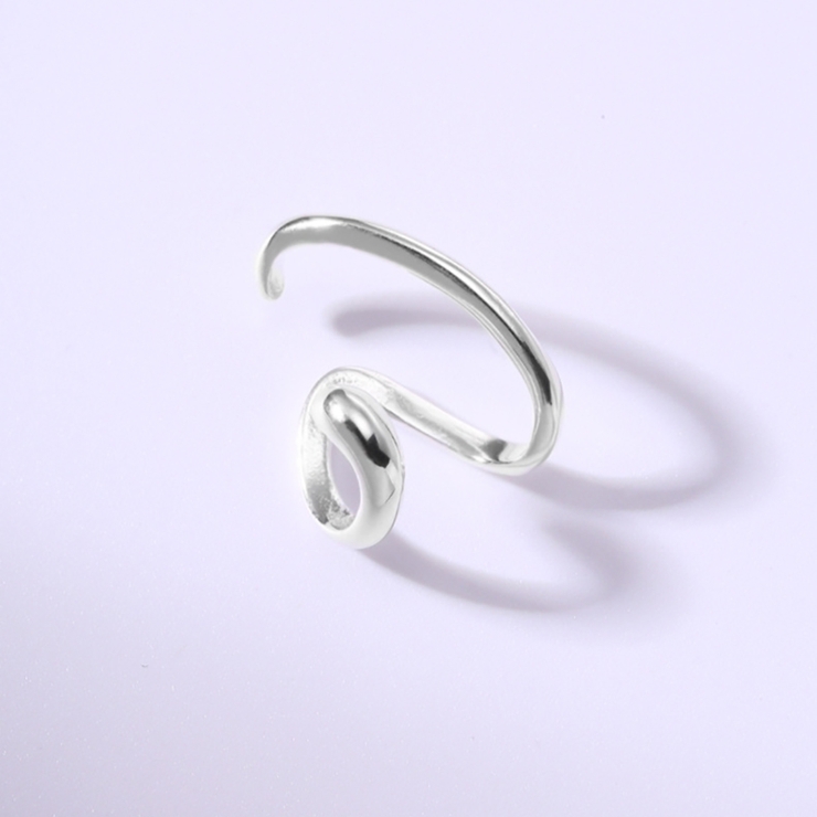 金属アレルギー対応 シルバー925 ニッケルフリー イヤーカフ 片耳用 | M.Y.A. | 詳細画像9 