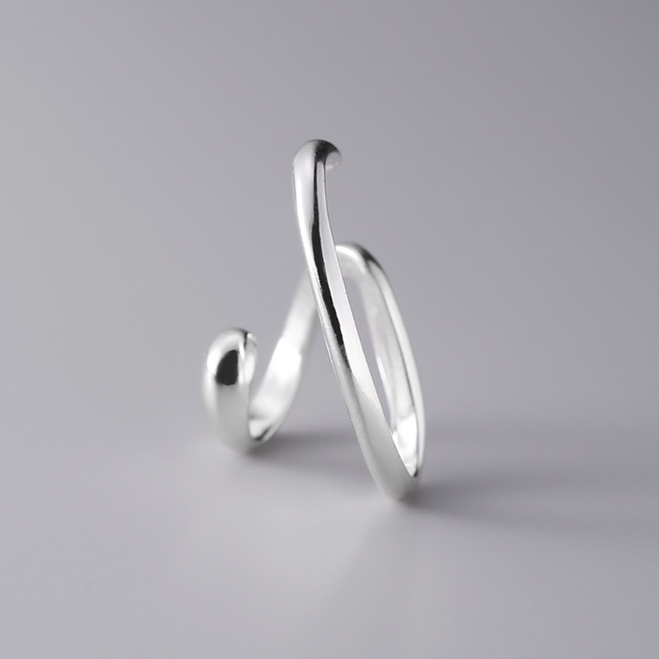 金属アレルギー対応 シルバー925 ニッケルフリー イヤーカフ 片耳用 | M.Y.A. | 詳細画像4 