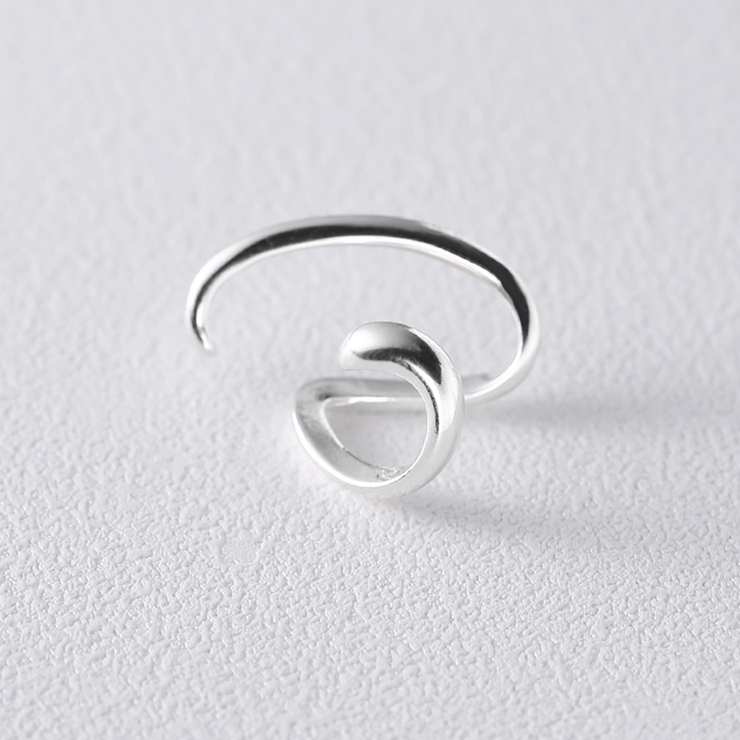 金属アレルギー対応 シルバー925 ニッケルフリー イヤーカフ 片耳用 | M.Y.A. | 詳細画像5 