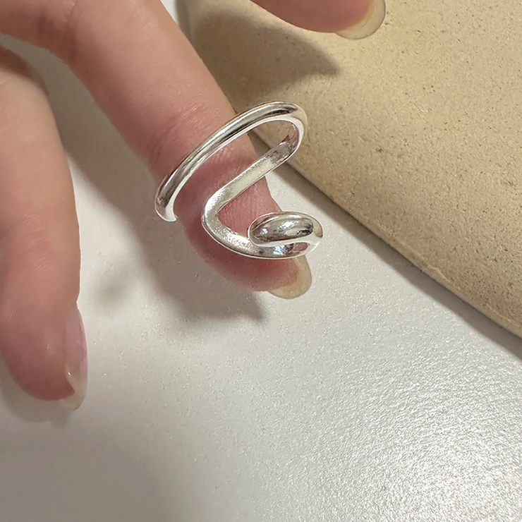 金属アレルギー対応 シルバー925 ニッケルフリー イヤーカフ 片耳用 | M.Y.A. | 詳細画像8 