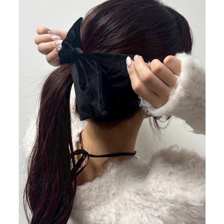 【Latini】ベロアリボンクリップ | NICE CLAUP / OLIVE des OLIVE　OUTLET | 詳細画像14 