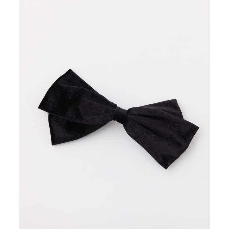 ブラック | 【Latini】ベロアリボンクリップ | NICE CLAUP / OLIVE des OLIVE　OUTLET