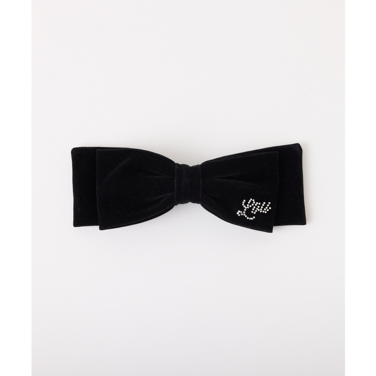 ブラック系 | 【LouLoumei】ビックリボンバレッタ | NICE CLAUP / OLIVE des OLIVE　OUTLET