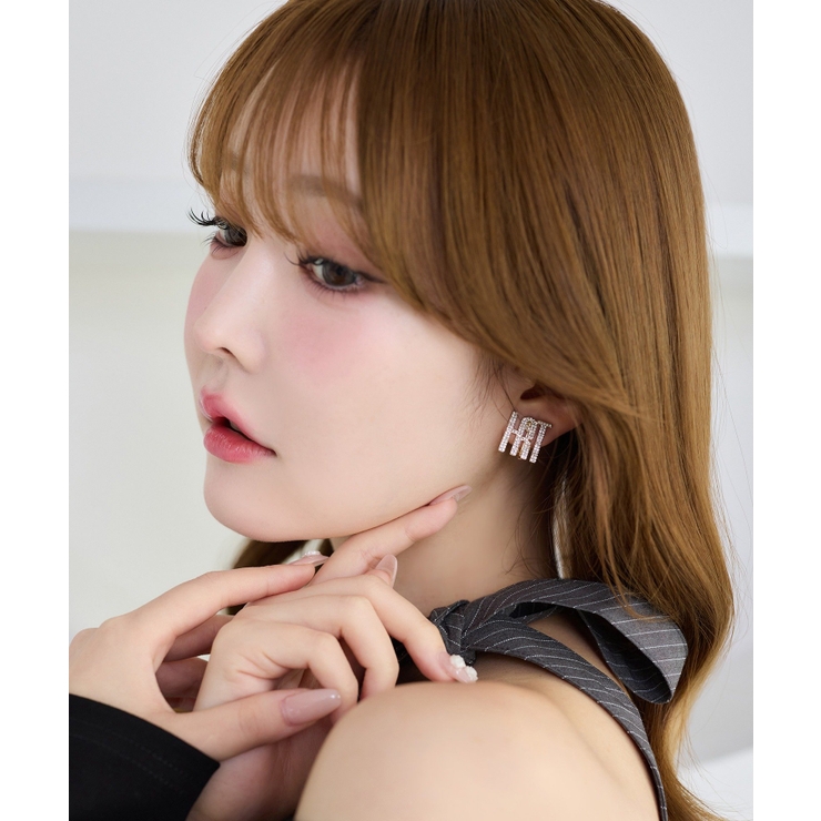 【Latini】ロゴピアス | NICE CLAUP / OLIVE des OLIVE　OUTLET | 詳細画像4 