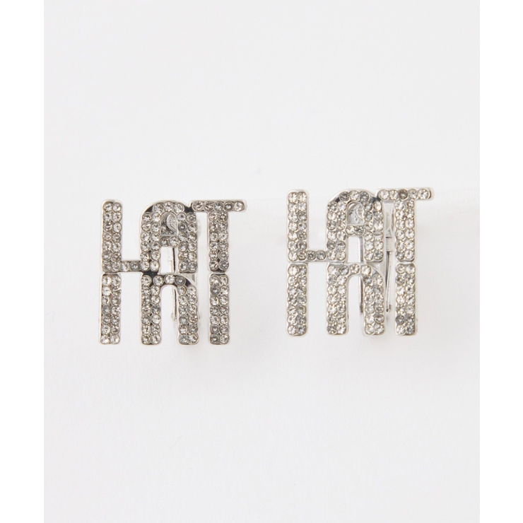 シルバー | 【Latini】ロゴイヤリング | NICE CLAUP / OLIVE des OLIVE　OUTLET