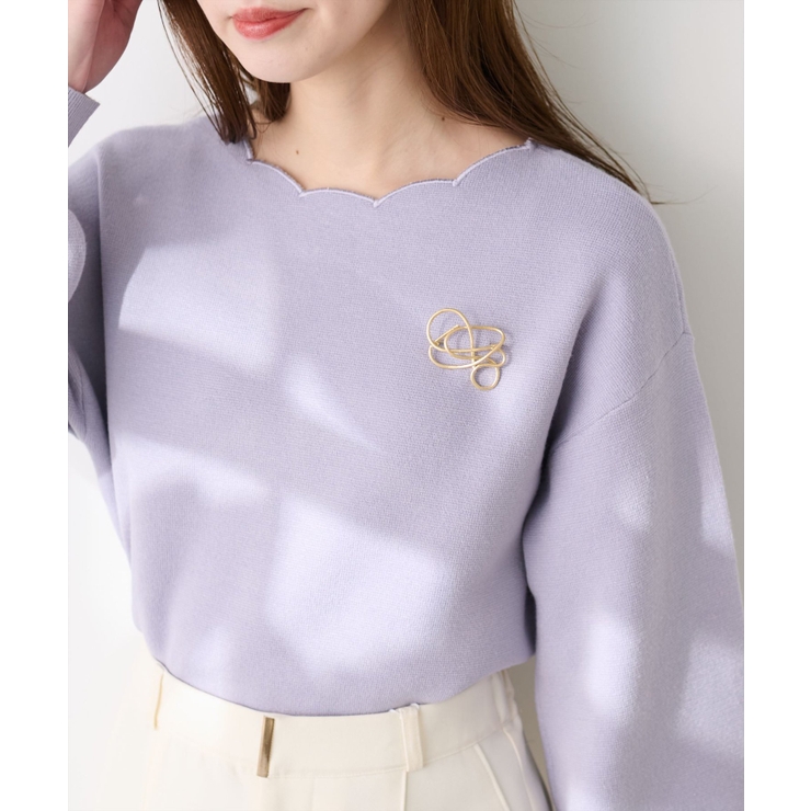 【natural couture】ブローチ | NICE CLAUP / OLIVE des OLIVE　OUTLET | 詳細画像3 