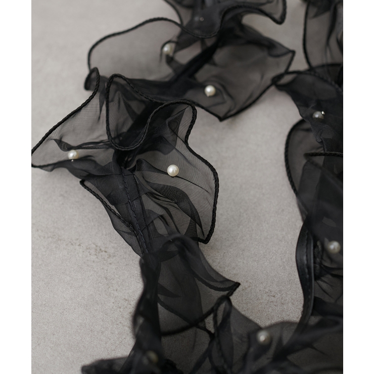 【natural couture】チュール×パールスマホショルダー | NICE CLAUP / OLIVE des OLIVE　OUTLET | 詳細画像6 