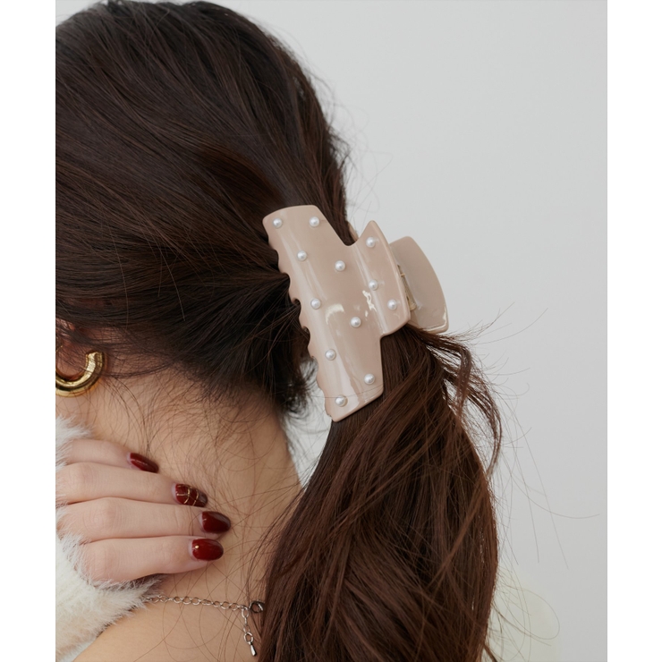 グレージュ | 【natural couture】ヘアクリップ | NICE CLAUP / OLIVE des OLIVE　OUTLET