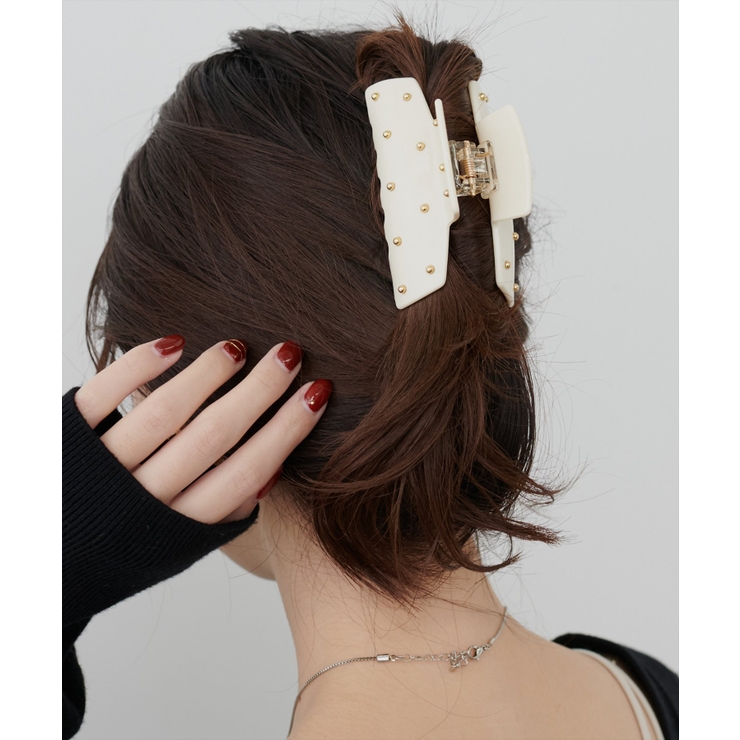 アイボリー | 【natural couture】ヘアクリップ | NICE CLAUP / OLIVE des OLIVE　OUTLET