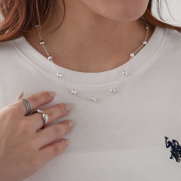 シルバー | ハートネックレス | RMAF　NICE CLAUP / OLIVE des OLIVE