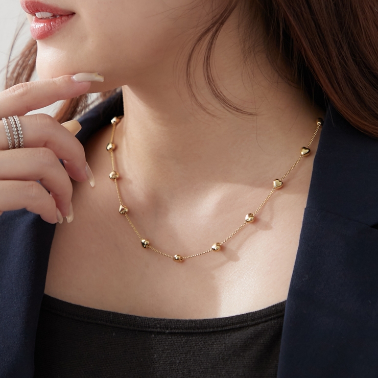 ゴールド | ハートネックレス | RMAF　NICE CLAUP / OLIVE des OLIVE