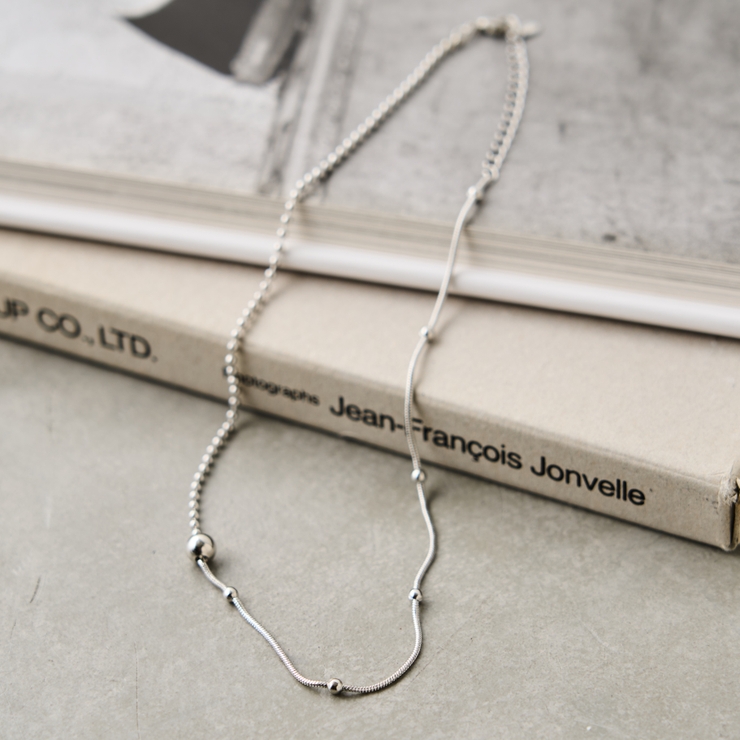 アシンメトリーネックレス | RMAF　NICE CLAUP / OLIVE des OLIVE | 詳細画像4 