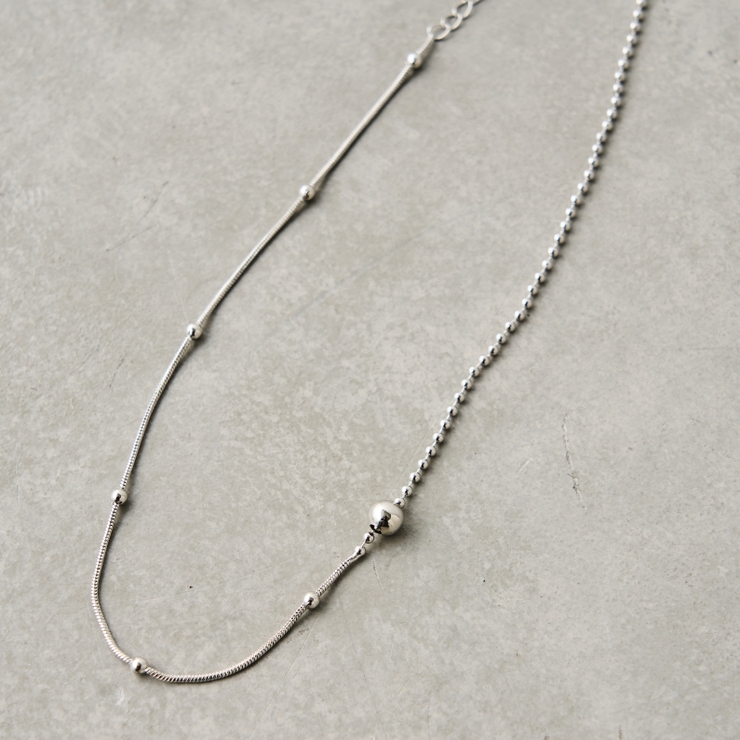 アシンメトリーネックレス | RMAF　NICE CLAUP / OLIVE des OLIVE | 詳細画像6 