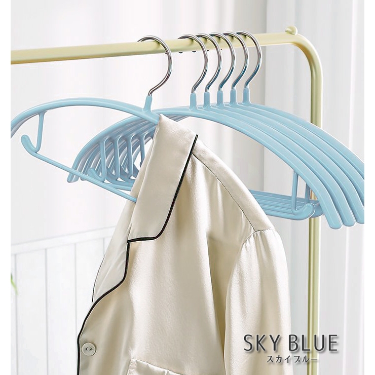 スカイブルー | ハンガー 肩 跡つかない | ninon