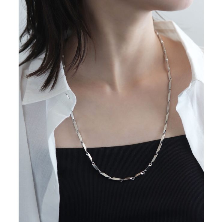 シルバー(プレーン) | ネックレス レディース チェーン | ninon