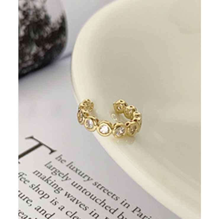 ゴールド系5 | イヤーカフ 大ぶり 片耳 | ninon