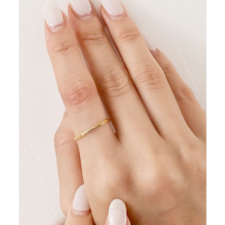 1mm/ゴールド | リング 指輪 レディース | ninon