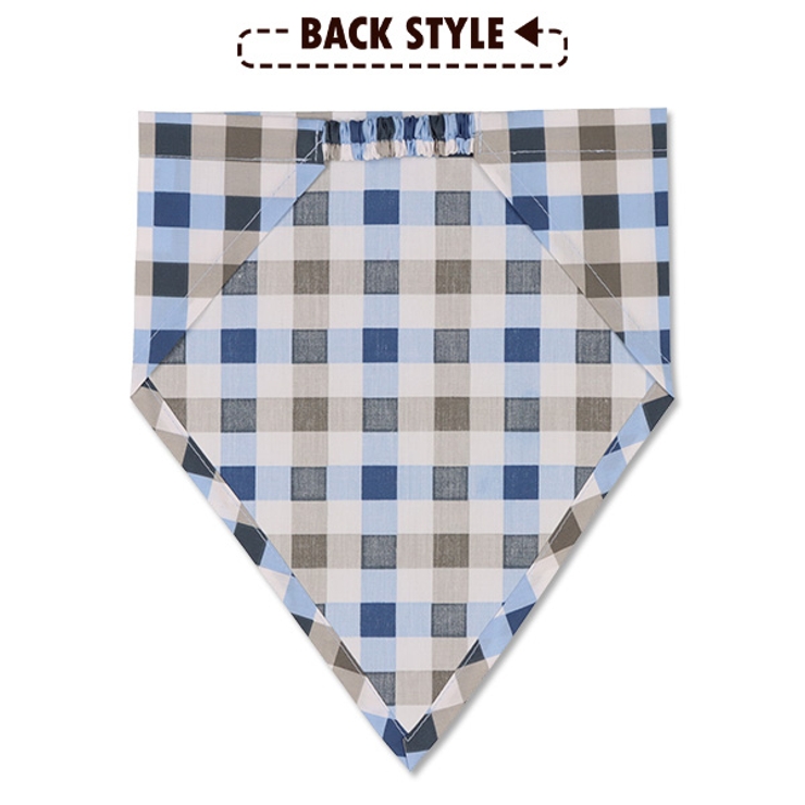 三角巾 チェックブルー 子供用 きっず用 キッズ用 品番 Nmyk 西松屋 ニシマツヤ のキッズファッション通販 Shoplist ショップリスト