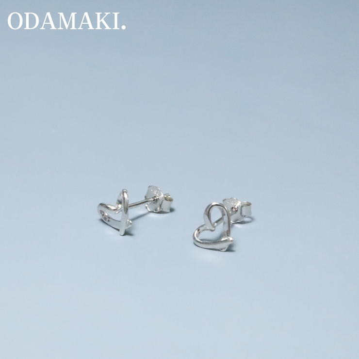 ピアス 金属アレルギー対応 つけっぱなし ハート シンプル 18k シルバー | Noelmarket | 詳細画像10 