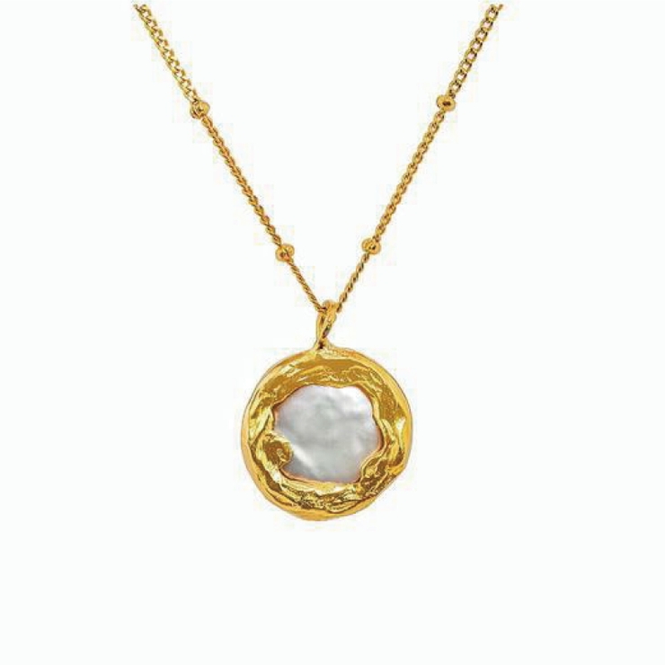 ゴールド | バロックパール パール ネックレス 淡水パール パールネックレス シンプル | Noelmarket
