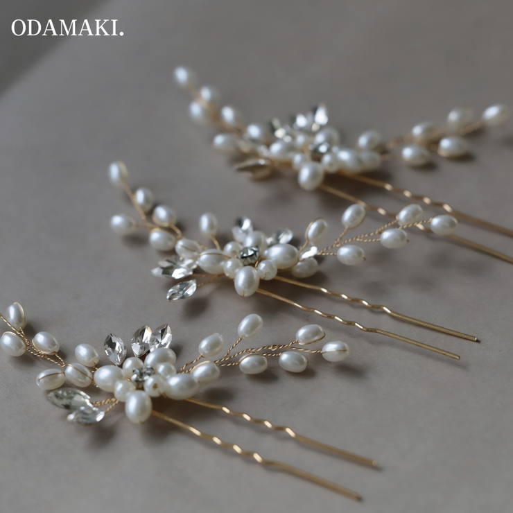 3点セット 髪飾り かんざし パール 結婚式 着物 成人式 浴衣  アクセサリー[品番：TENW0000038]｜Noelmarket（ノエルマーケット）のレディースファッション通販｜SHOPLIST（ショップリスト）