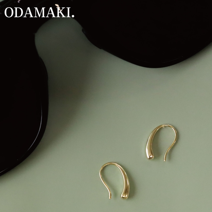 ピアス 金属アレルギー対応 つけっぱなし フープ ダイヤ 18k シルバー | Noelmarket | 詳細画像5 