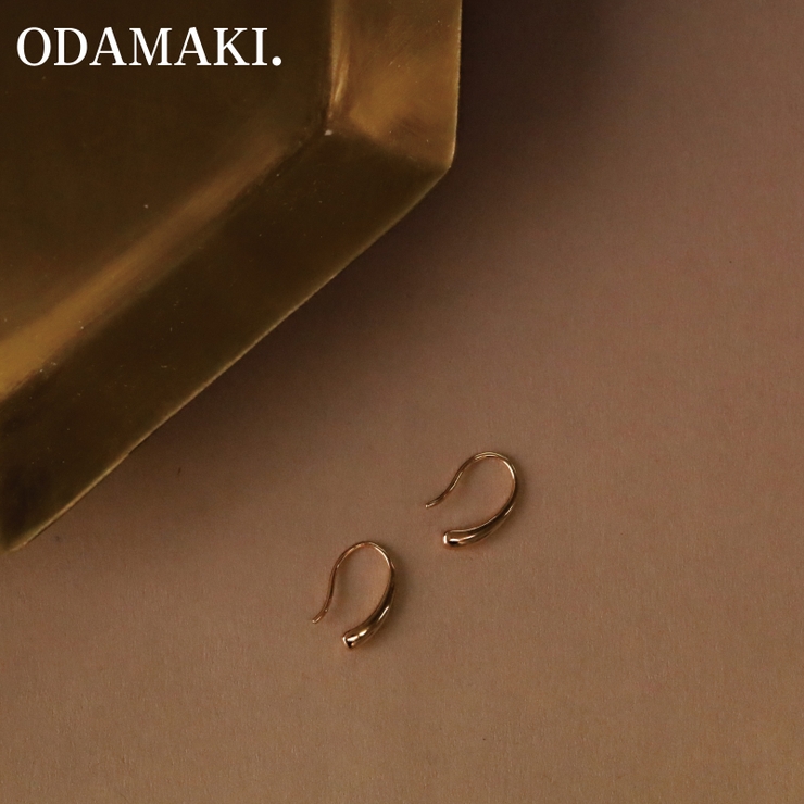 ピアス 金属アレルギー対応 つけっぱなし フープ ダイヤ 18k シルバー | Noelmarket | 詳細画像7 