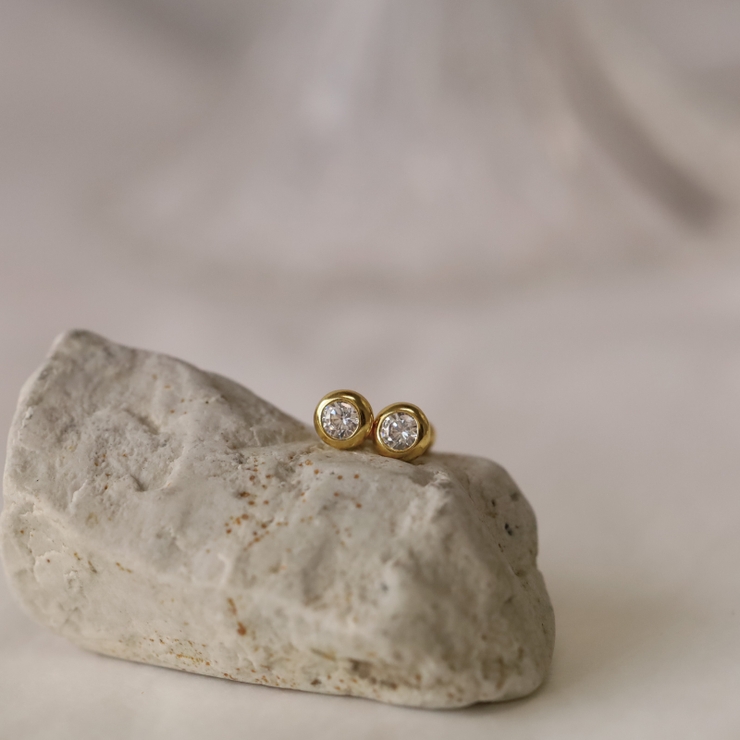 ピアス 金属アレルギー対応 つけっぱなし 小ぶり シンプル 18k シルバー  | Noelmarket | 詳細画像8 