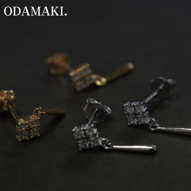 ピアス 金属アレルギー対応 つけっぱなし ダイヤ シンプル 18k 小さめ | Noelmarket | 詳細画像13 